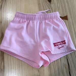 White Fox Boutique Light Pink Athletic Shorts